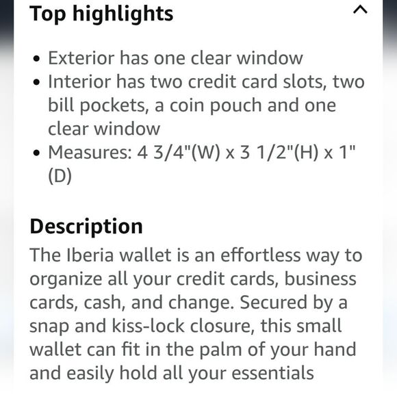 Patricia Nash Iberia Leather Wallet - Picture 5 of 9